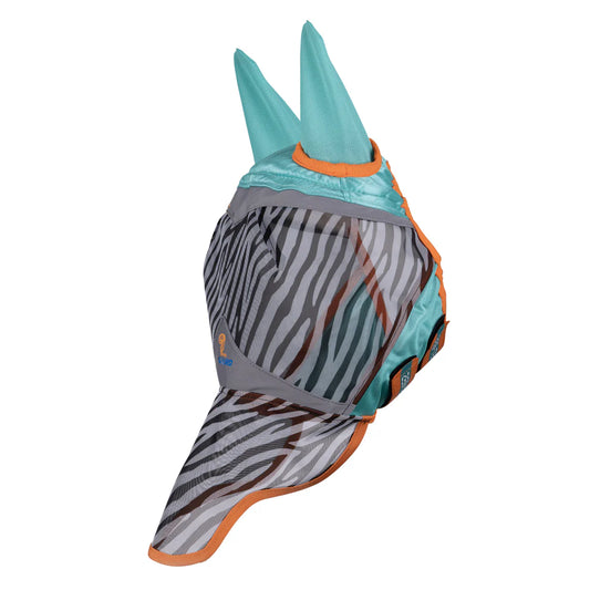 Horse Fly Mask Zebra Stripe