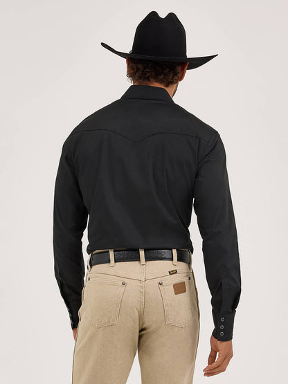 Shirt Wrangler LS Men Snap