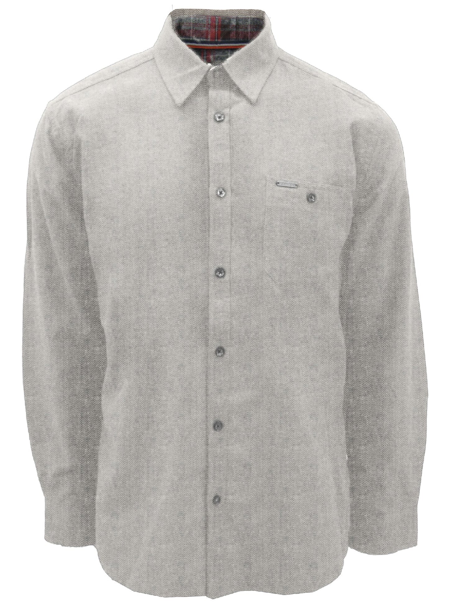 Shirt Cotton Herringbone