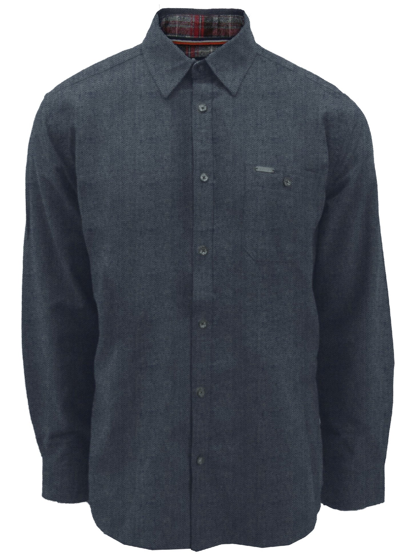 Shirt Cotton Herringbone