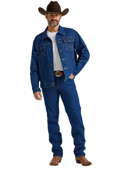 Jacket Wrangler Denim Unlined Men's