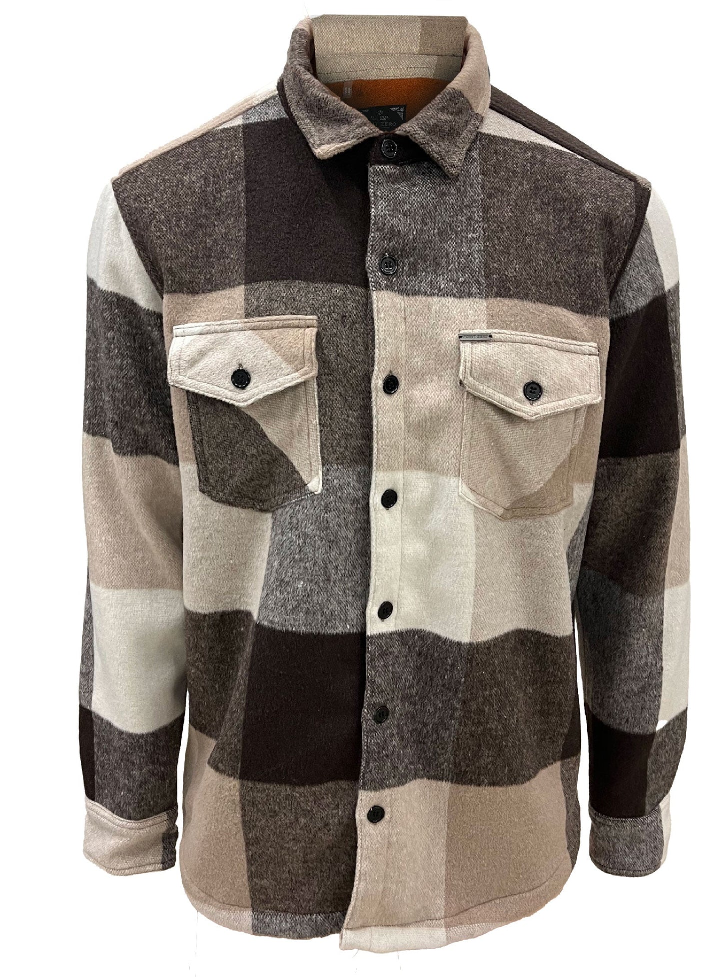 Point Zero Shirt Plaid - The Real Wool Shop