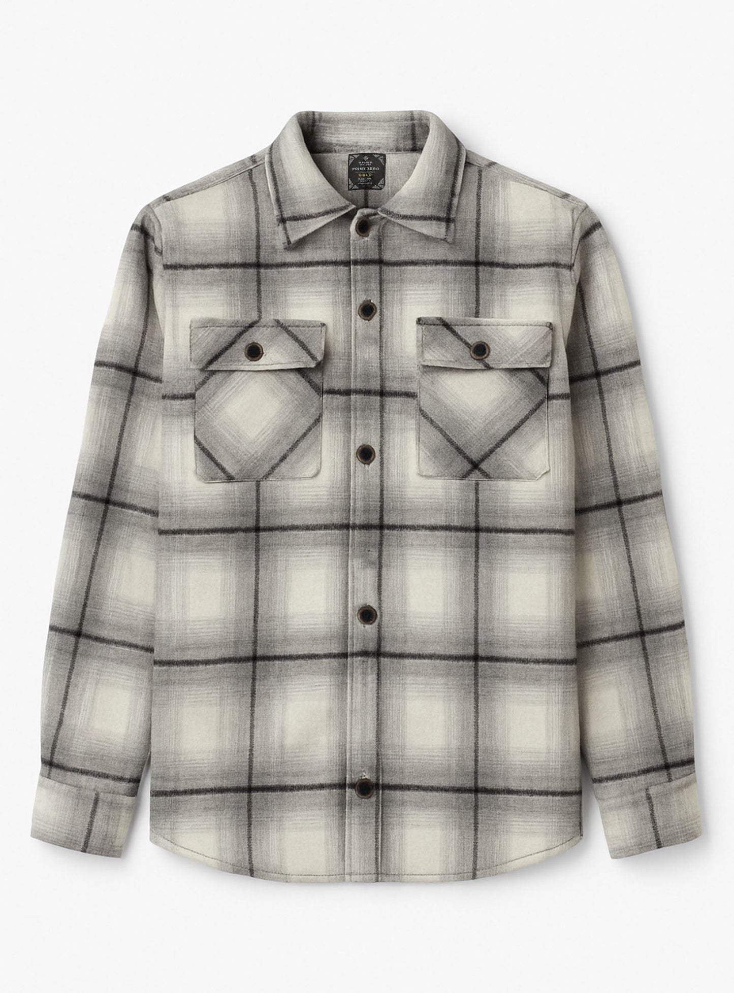 Point Zero Jacket Button Plaid