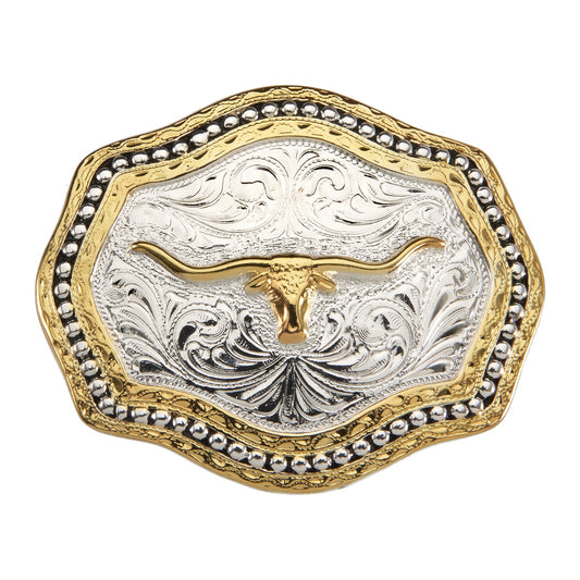 Buckle Kid Longhorn Beading