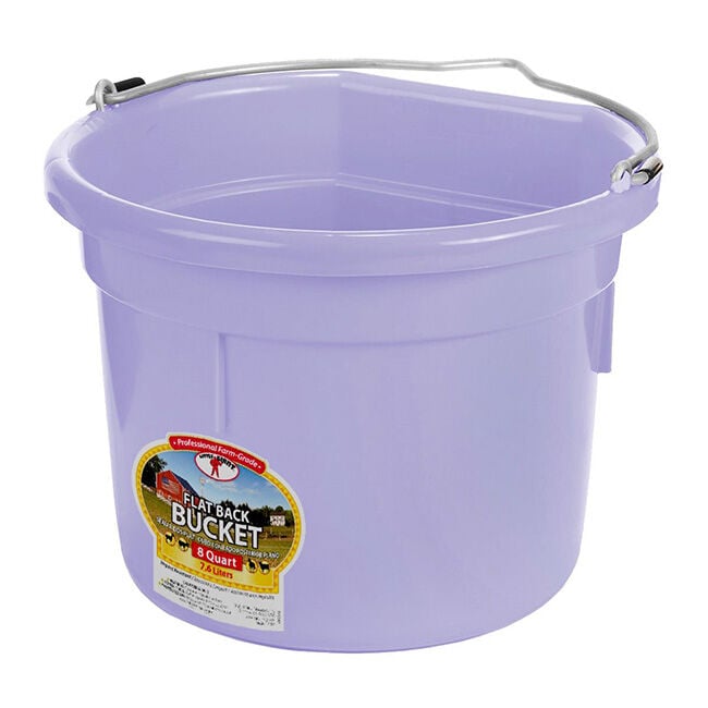 Barn Bucket Flat Back 8 quart