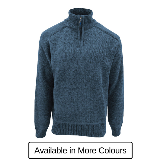 Point Zero Sweater Zip Chenille