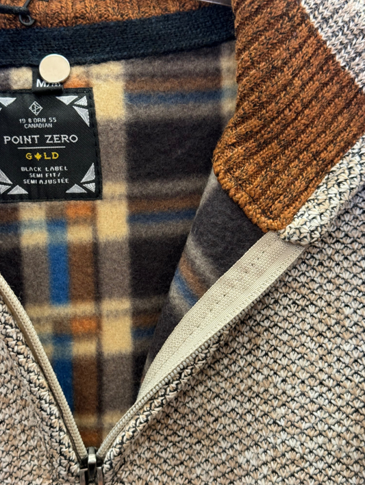 Point Zero Sweater Mock Zip