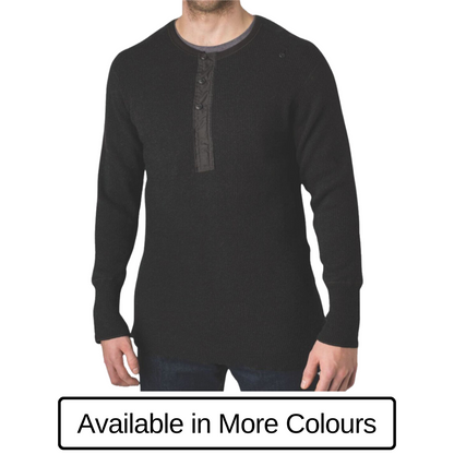 Stanfield's Wool Top Henley Men's🍁
