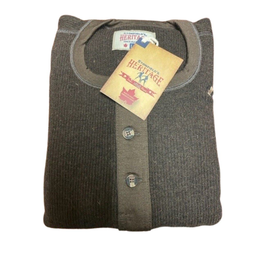 Stanfield's Wool Top Henley Men's🍁