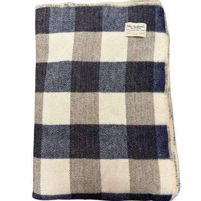 MacAusland Wool Blanket Queen Check🍁