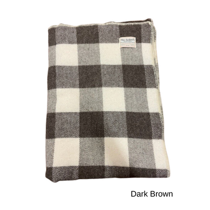 MacAusland Wool Throw Checkerboard🍁