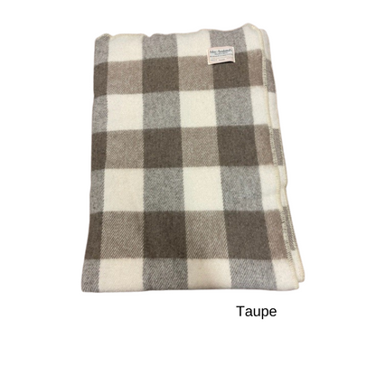 MacAusland Wool Throw Checkerboard🍁