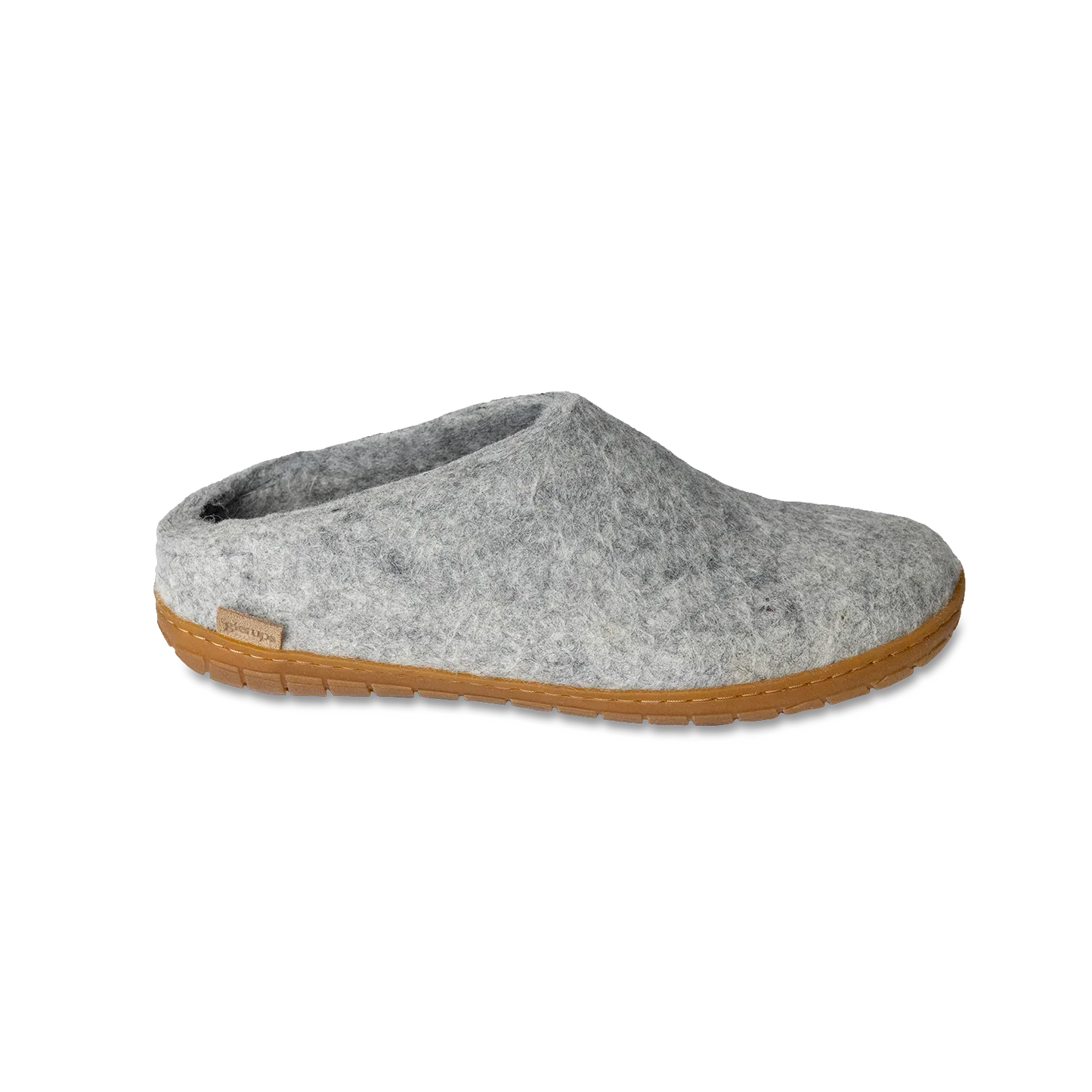 Glerup Men's Slip On Rubber Bottom Slipper