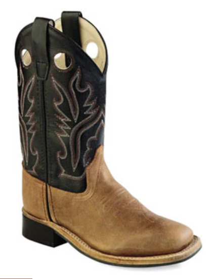 Boot Old West Square Toe Child