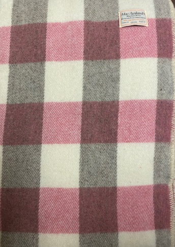 MacAusland Wool Blanket Queen Check🍁