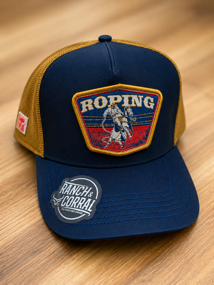 Ranch & Corral Roping Logo Snapback