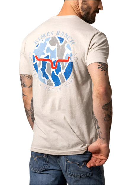 Shirt Tee Kimes Men Camo