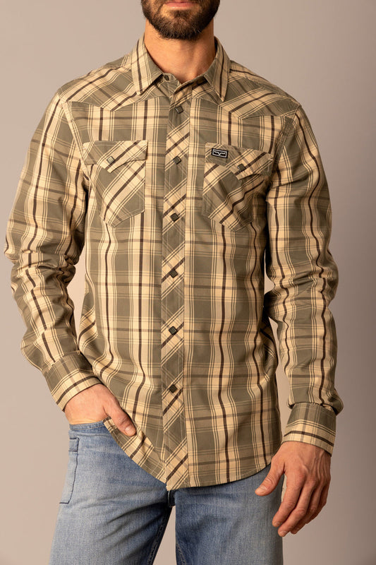 Shirt Kimes LS Plaid Men's