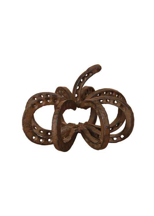 Horse Shoe Pumpkin Decor