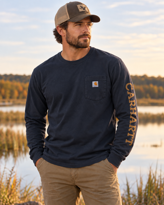 Carhartt Long Sleeve Duck Badge