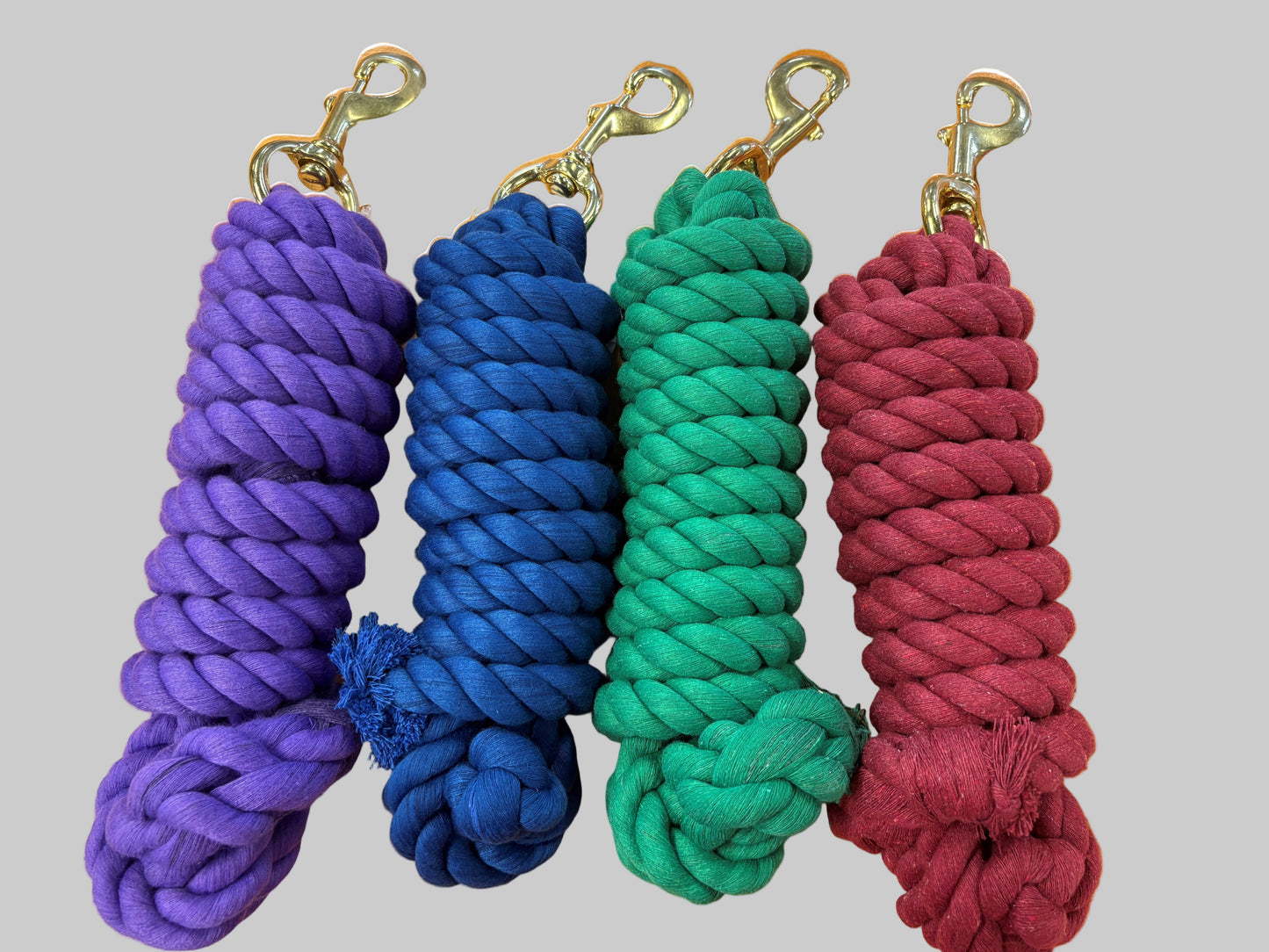 Horse Lead Rope Cotton w Snap