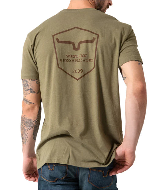 Kimes T-Shirt Shielded Trucker Military Green