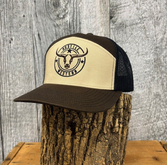 Hat Cap 7 Panel Mesh