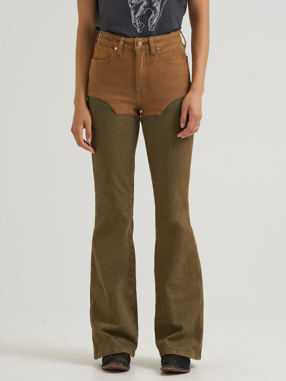Jeans Wrangler x Lainey Wilson Chap