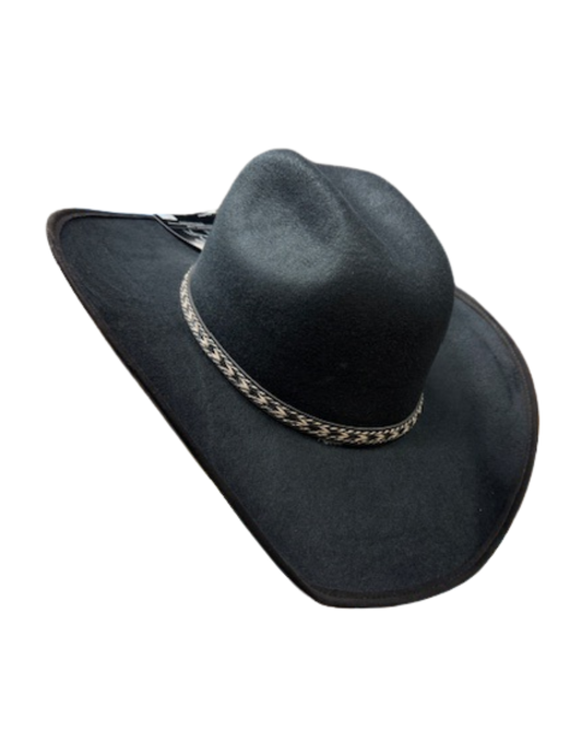 Hat Cowboy ModeStone Faux Felt