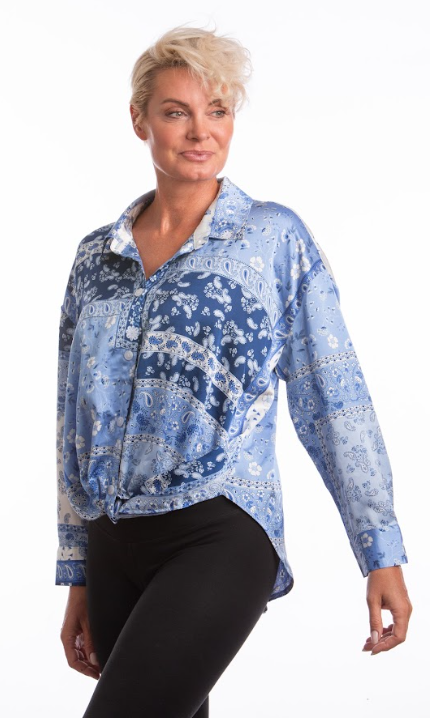 Blouse Paisley Twist