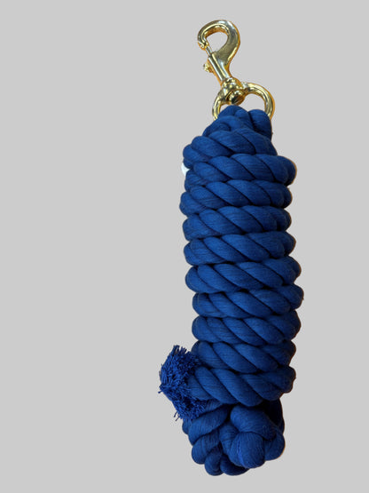 Horse Lead Rope Cotton w Snap