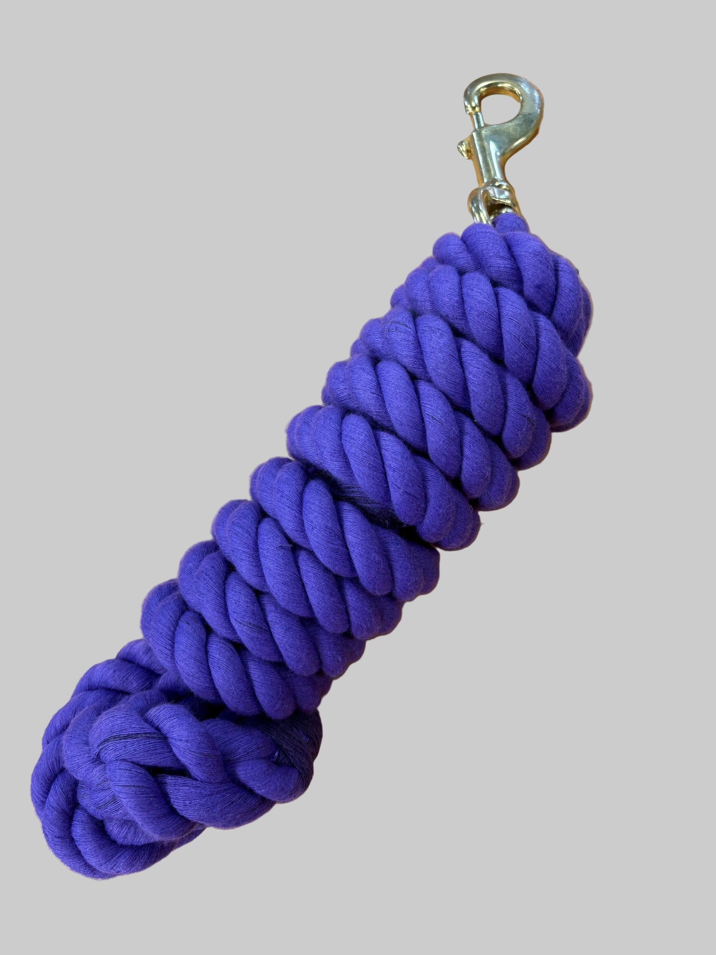 Horse Lead Rope Cotton w Snap