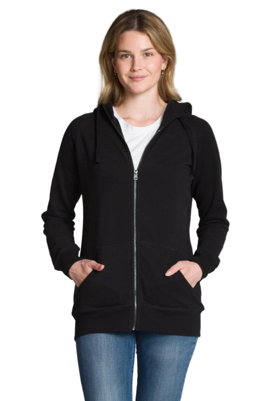 Hoodie Zip Long