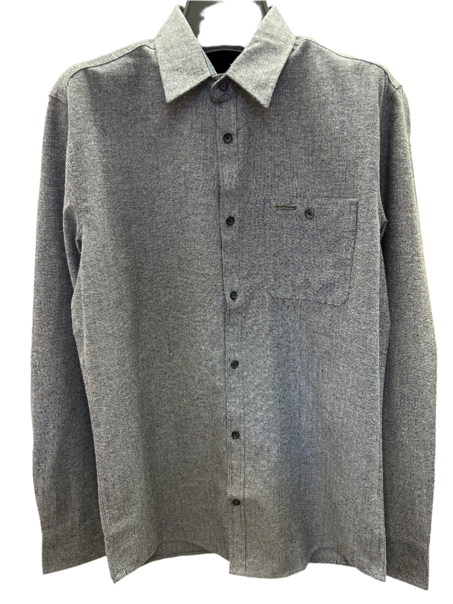Shirt Cotton Herringbone