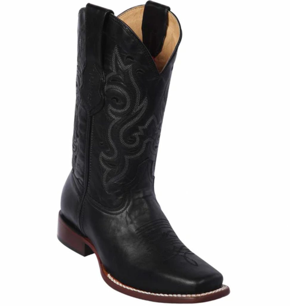Boot Old West Wide Square Toe Youth