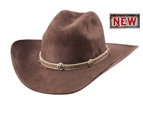 MonteCarlo "Garland" Faux Felt Cowboy Hat Kids