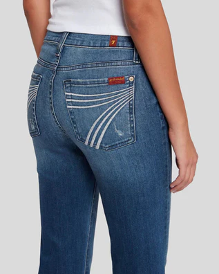 Jean 7 For All Mankind Dojo Slim Illusion Lake Blue