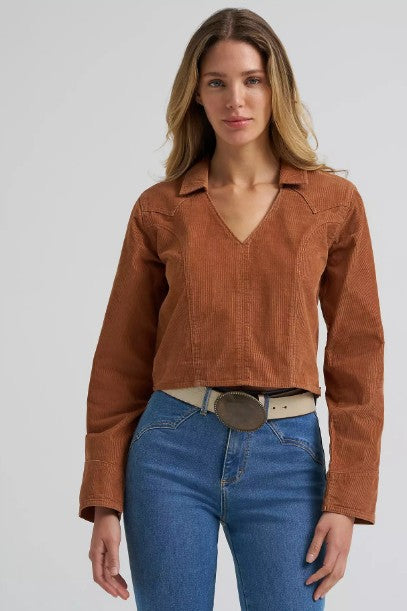 Wrangler Popover Corduroy Shirt