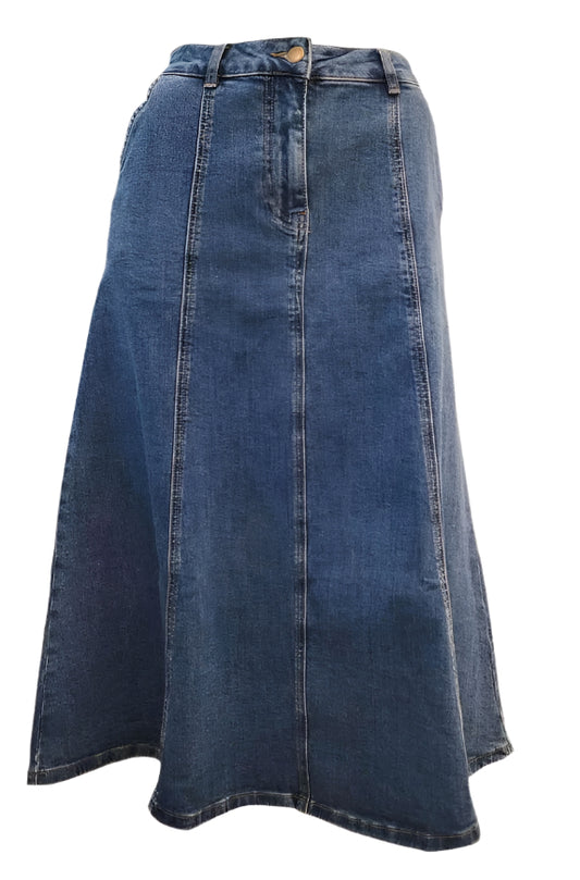 Skirt Long Denim