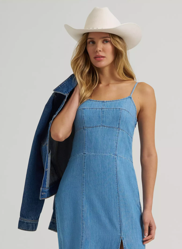 Dress Slit Denim Wrangler
