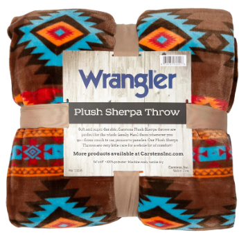 Southwest Horizon Plush Throw