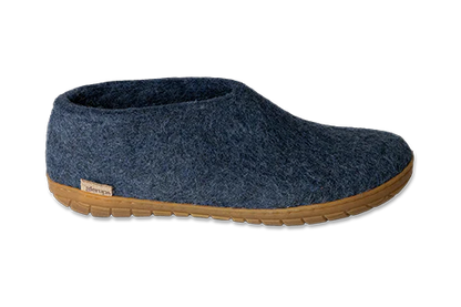 Glerup Women's Shoe Rubber Bottom Slipper