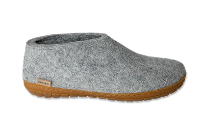 Glerup Women's Shoe Rubber Bottom Slipper