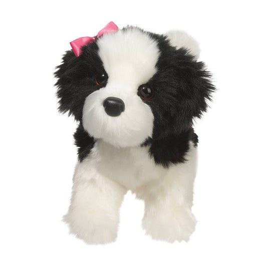 Toy Stuffy Shih Tzu BK/WH
