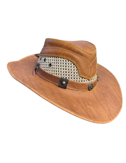 Hat Cowboy Modestone Leather