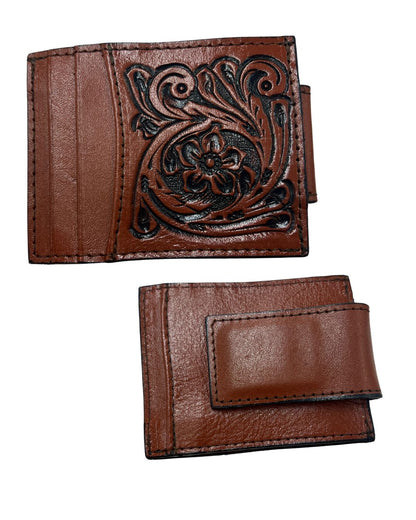 Leather Money Clip
