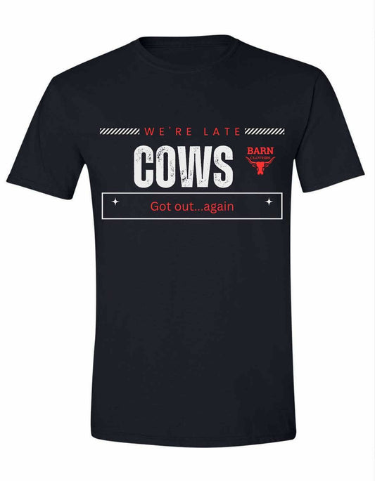 T Shirt Cows Out