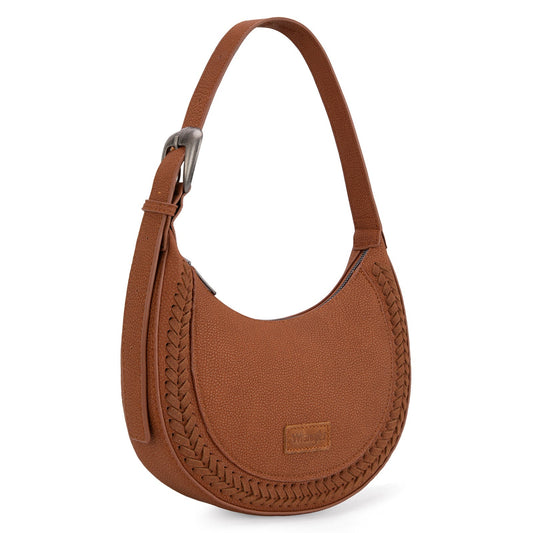 Purse Crossbody Whipstitch Detail
