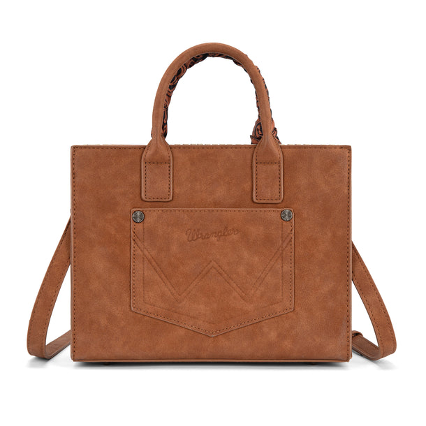 Wrangler Satchel Scarf Wrapped Handel