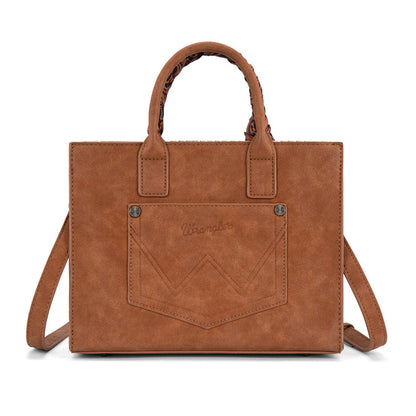 Wrangler Satchel Scarf Wrapped Handel